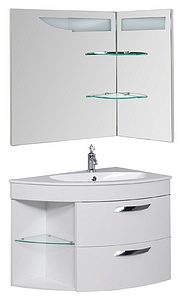 Мебель для ванной De Aqua Трио Люкс R