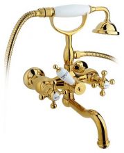 Смеситель Timo Nelson 1944Y-CR Gold для ванны с душем