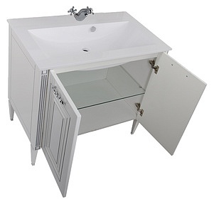 Мебель для ванной Aquanet Паола 90 белая