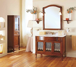 Мебель для ванной Labor Legno Victoria 105 орех, стекло