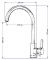 Смеситель Seaman Barcelone SSL-5815 Water для кухонной мойки
