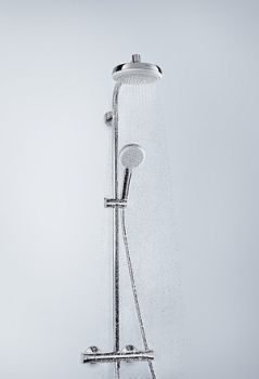 Душевая стойка Hansgrohe Crometta 160 1 Jet 27264400 с термостатом