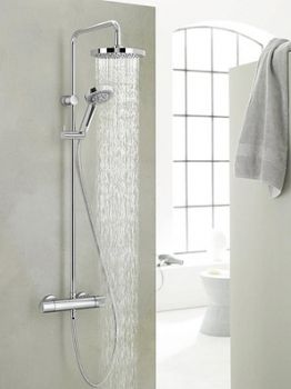 Душевая стойка Kludi Zenta dual shower system 6609505-00