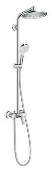 Душевая стойка Hansgrohe Crometta S 240 1jet Showerpipe EcoSmart 27269000 9 л