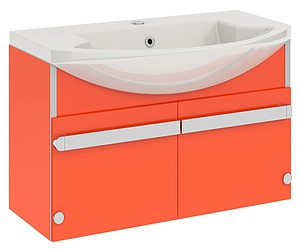 Мебель для ванной Gemelli Glass New 75 подвесная colorglass