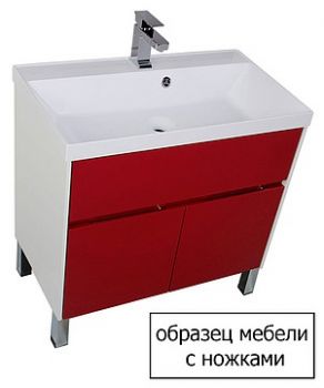 Мебель для ванной Aquanet Тиволи 70 черная