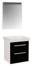 Мебель для ванной Dreja Q max S 60 черный глянец