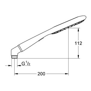 Душевая лейка Grohe Rainshower Icon 27449000