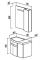 Мебель для ванной Belux Япония 80 подвесная левая