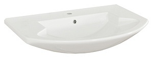 Мебель для ванной Gemelli Cosmo New 90 напольная исполнение I белый глянец