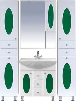 Мебель для ванной Misty Сидней 75 зеленая