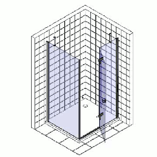 Душевой уголок RGW Passage PA-35 (960-1010)x1000 стекло чистое