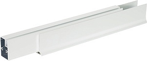 Душевой уголок Vegas Glass AFS-F 110*90 01 01 L профиль белый, стекло прозрачное