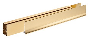 Душевой уголок Vegas Glass ZP+ZPV 100*80 09 05 профиль золото, стекло бронза