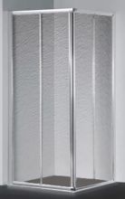 Душевой уголок RGW Classic CL-42 (865-890)x(965-990)x1850 профиль хром, стекло шиншилла