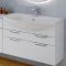 Мебель для ванной Gemelli Cosmo New 108 подвесная исполнение II белый глянец