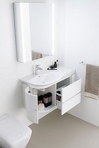 Мебель для ванной Laufen Palace New 4.0153.2.075.464.1 белый глянцевый