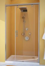 Душевая дверь в нишу GuteWetter Slide Door GK-862 правая 155 см стекло бесцветное, профиль хром