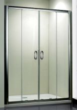Душевая дверь в нишу RGW Passage PA-11 (1400-1440)x1950 профиль хром, стекло чистое