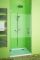 Душевая дверь в нишу GuteWetter Lux Door GK-001 левая 75 см стекло бесцветное, фурнитура хром