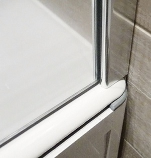 Шторка на ванну GuteWetter Slide Part GV-865 левая 170x70 см стекло бесцветное, профиль хром
