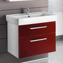 Мебель для ванной Dreja Q max S 70 красная