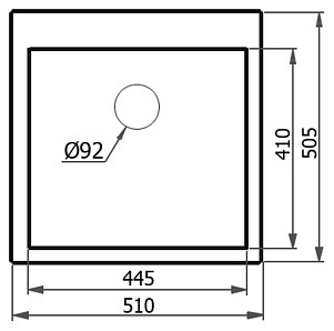 Мойка кухонная Portu PG-5102 бежевая