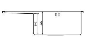 Мойка кухонная Seaman Eco Marino SMB-7851LSQ с клапан-автоматом