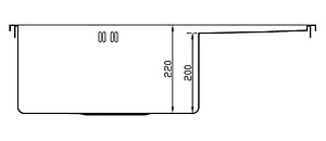 Мойка кухонная Seaman Eco Marino SMB-6351RS