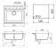 Мойка кухонная Schock Vero 60 (N-100) магма, интегрированная