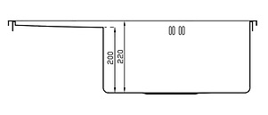 Мойка кухонная Seaman Eco Marino SMB-6351LS