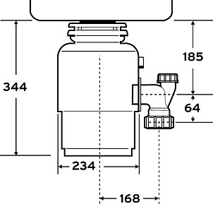 Измельчитель отходов InSinkErator Evolution 250