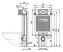 Система инсталляции для унитазов AlcaPlast Alcamodul A100/1000