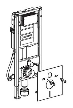 Система инсталляции для унитазов Geberit Duofix 111.361.00.5