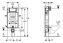 Система инсталляции для унитазов Geberit Kombifix 110.350.00.5 + шумоизоляция в подарок