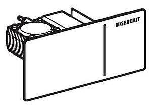 Кнопка смыва Geberit Sigma 70 115.635.SJ.1 черная