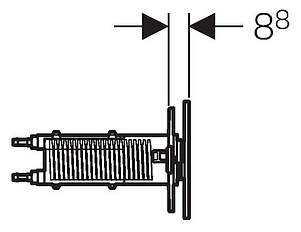 Кнопка смыва Geberit Sigma 70 115.630.SJ.1 черная