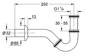 Сифон для биде Grohe 28946000