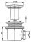 Сифон для поддона AlcaPlast A49K