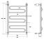 Полотенцесушитель водяной Energy Sonata 80x50