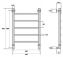 Полотенцесушитель водяной Energy Classic 60x40