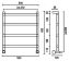 Полотенцесушитель водяной Margaroli Panorama 742-4