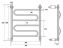 Полотенцесушитель водяной Energy Sonata 60x50