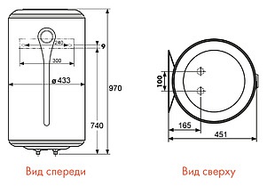 Водонагреватель Atlantic Steatite Elite 100