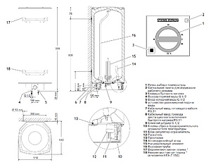 Водонагреватель Stiebel Eltron HFA 100 Z