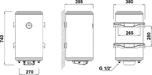 Водонагреватель Nofer SB 50