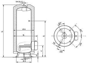 Водонагреватель AEG STM 20