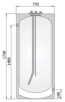 Водонагреватель Lapesa Geiser Inox GX600-S