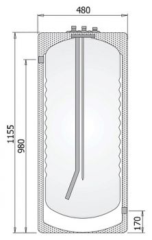 Водонагреватель Lapesa Geiser Inox GX130-S