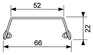 Решетка TECE TECEdrainline Steel II 6 015 83 150 см матовая